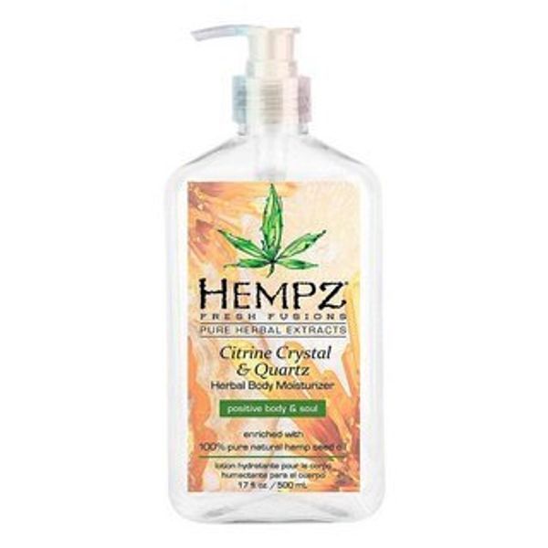Hempz Citrine Crystal&Quartz Herbal Body Moisturizer 500мл - Молочко для тела