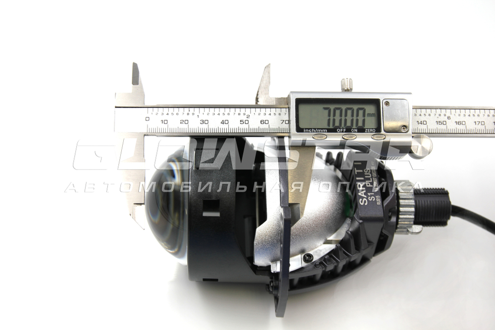 Билед модули Sariti S1 Plus 2025 3.0 дюйма, 2 чипа, 5500K, 12V, 53W/61W, крепление 3R и съемное гаечное (комплект, 2шт)
