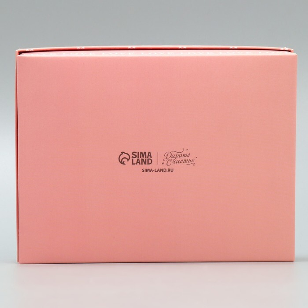 Коробка подарочная «LOVE» 16.5 × 12.5 × 5 см