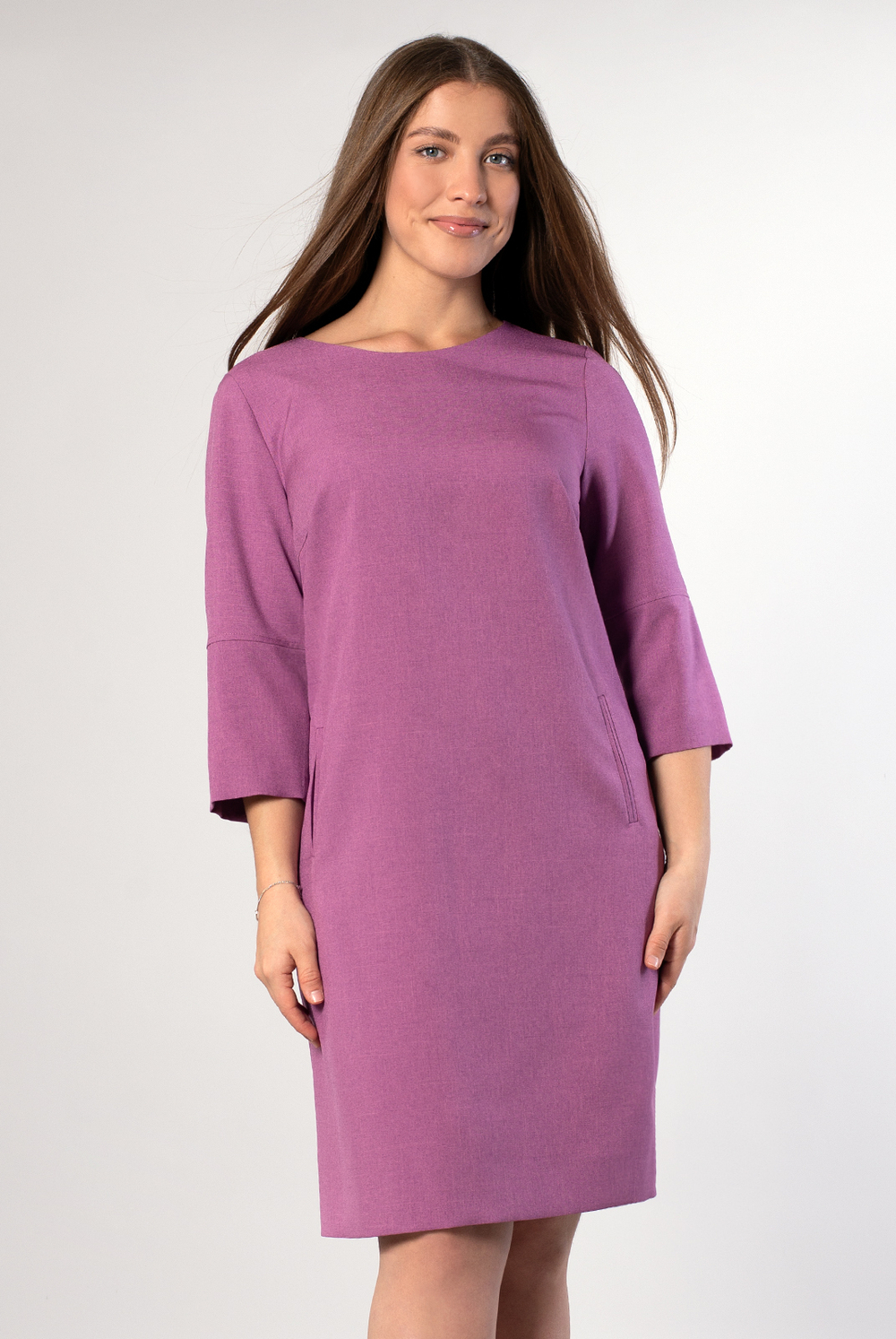 Платье женское 1390Аа, пепельная роза #38ПРо051390А