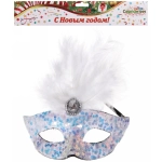 Маска карнавальная «Вальс», микс (синий, черный)