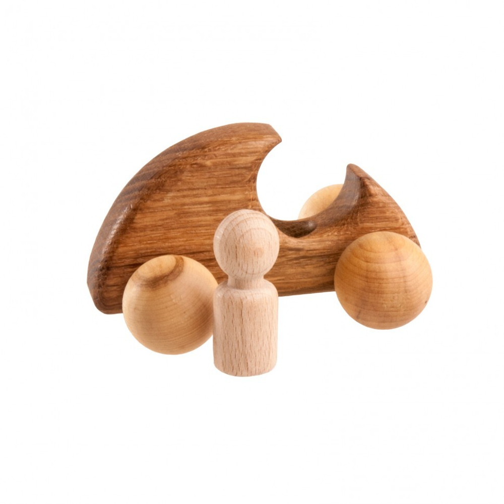 Деревянная машинка Спорткар МИНИ Леснушки