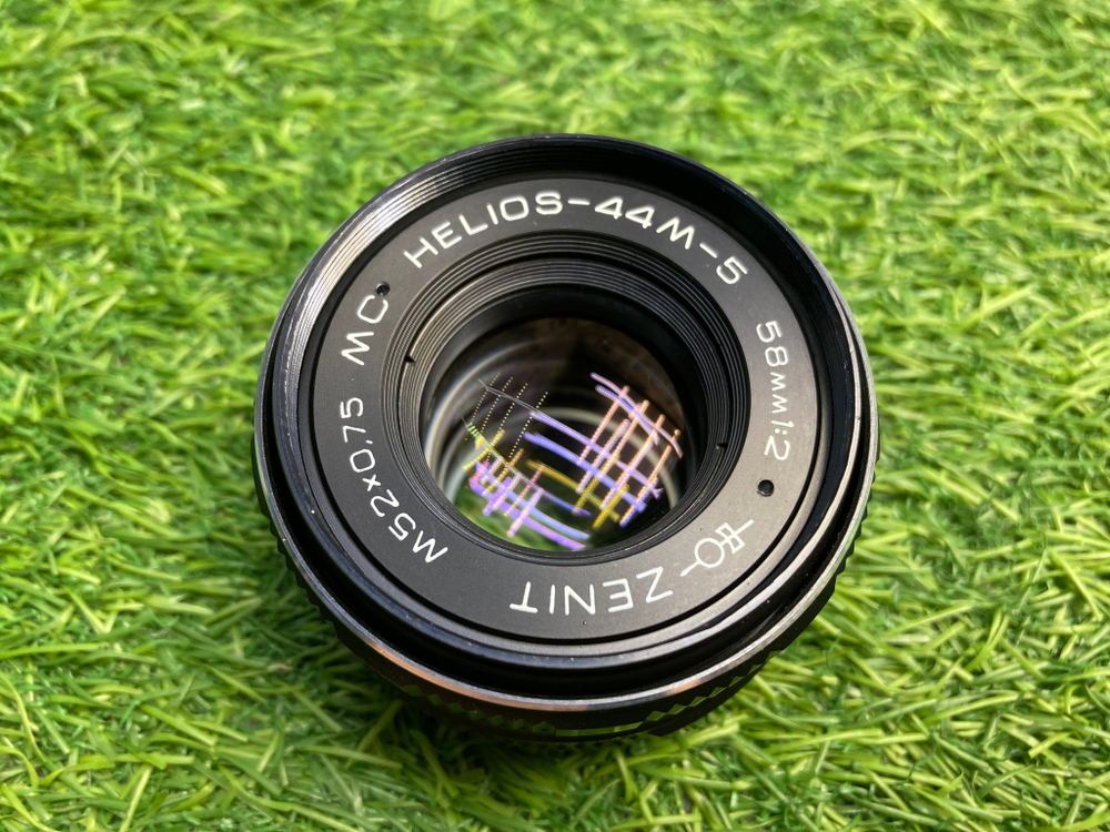 Zenit 122 + MC Helios-44M-5