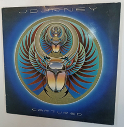Винтажная виниловая пластинка Journey Captured (Europe 1981)