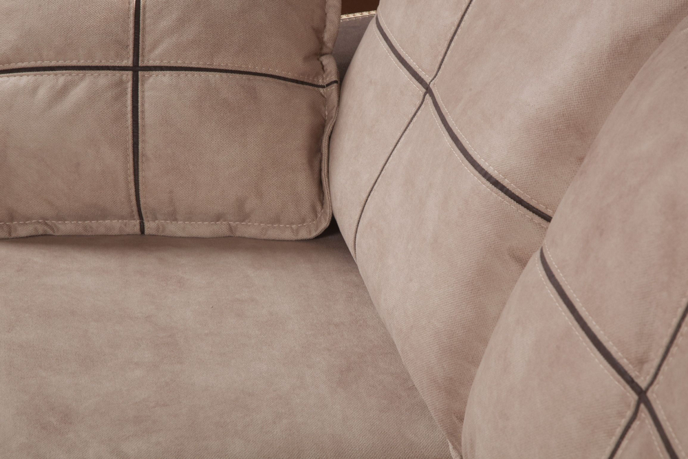 Napoli (Неаполь) диван-кровать с шезлонгом, замша