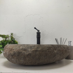 Раковина из речного камня RS-61965 (56*48*15)