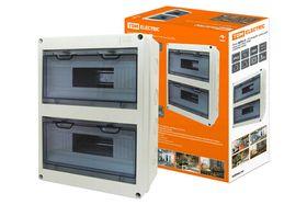 Бокс ЩРН-П-24 модуля навесной пластик IP65 (272х351х106) TDM SQ0908-0006