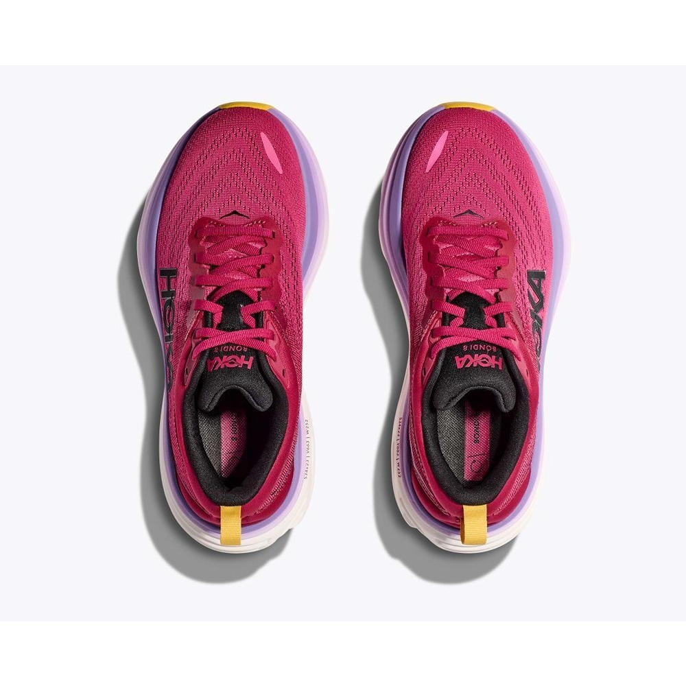 Кроссовки женские HOKA W BONDI 8 Cherries Jubilee / Pink Yarrow