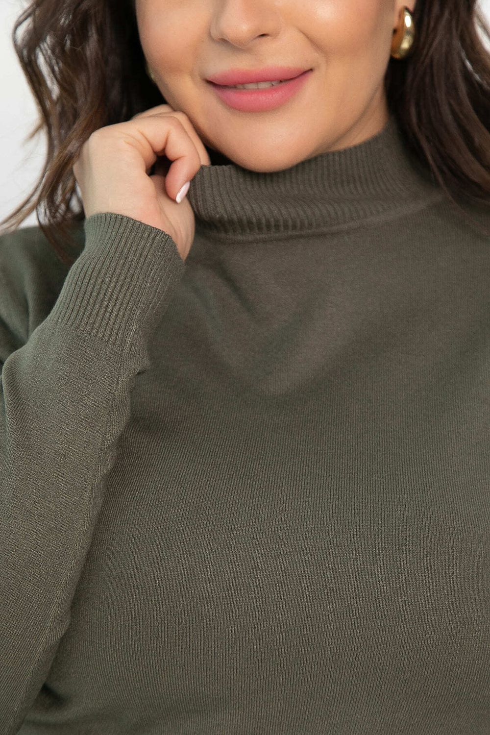 Водолазка Осенняя история (хаки) Б14547-20М LT Collection