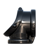 Черное эрекционное кольцо Rock Hard Cock Pipe