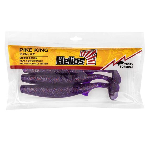 Виброхвост Pike King 6.3&#39;/16 см Fio 3шт (HS-37-012) Helios