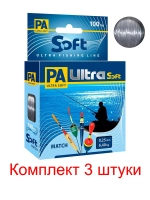 Полиэстровая леска PA ULTRA SOFT MATCH 100 m 0,18 мм 1 шт