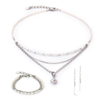 Серьги Coeur de Lion White-Silver 6005/21-1417