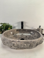 Раковина из мрамора Erozy Grey EM-65097 59*41*15 0888
