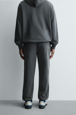 ZARA ДЖОГГЕРЫ СВОБОДНОГО КРОЯ, ТЕМНЫЙ АНТРАЦИТ