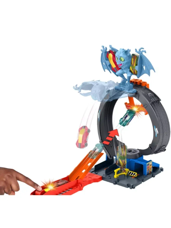 Автотрек Хот Вилс Трек трасса Атака летучей мыши HTN78