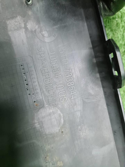 Юбка переднего бампера BMW X3 F25 (2014-2017)