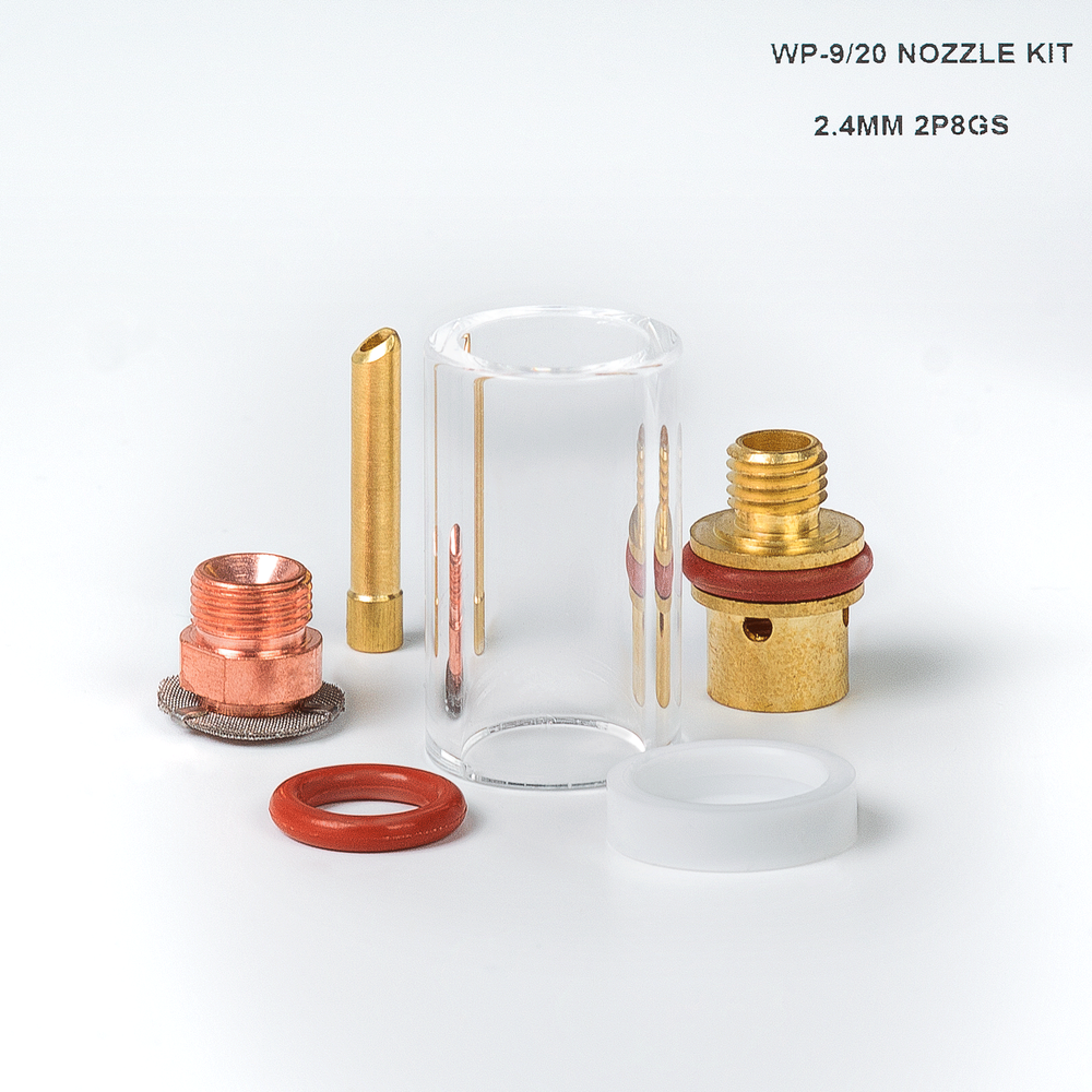 OSA START Custom Set 1 (9/20 TIG GAS LENS 2.4MM 2P8GS1 19.5*32.5L)