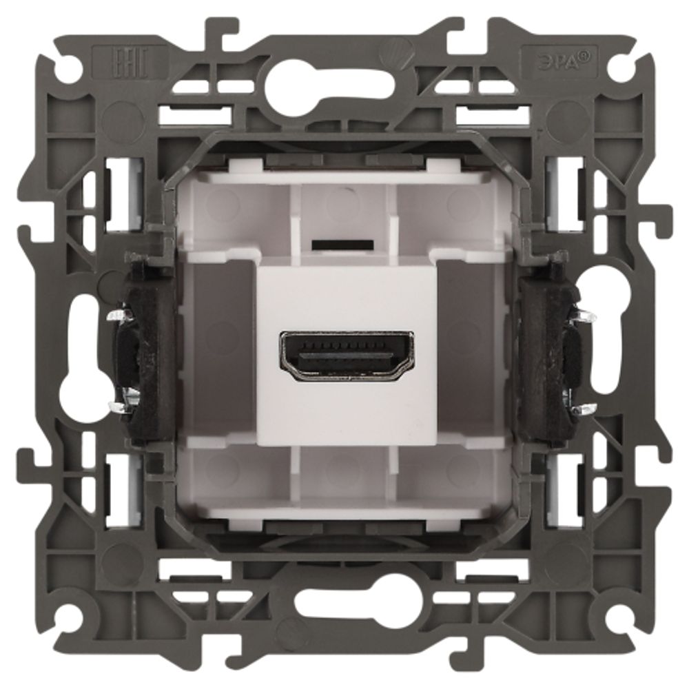14-3114-01 ЭРА Розетка HDMI, IP20, Эра Elegance, белый