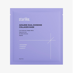STARLIKE Коллагеновая маска Azulen Dual Exozom Collagen Mask (40 г * 1 шт)