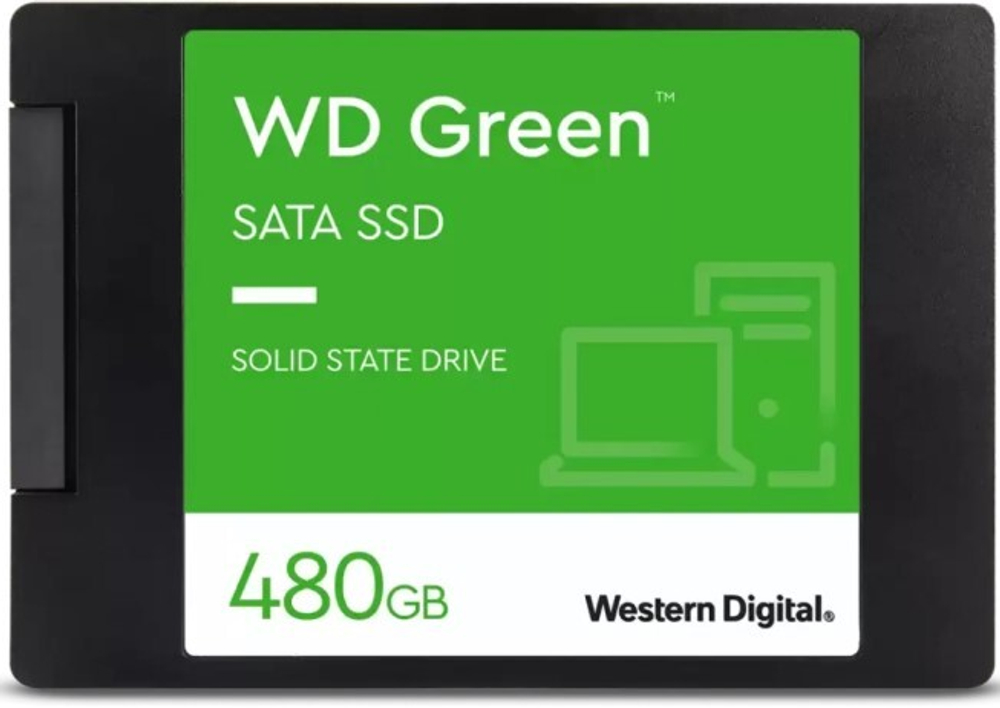 Накопитель SSD 2.5'' Western Digital WDS480G3G0A 480 ГБ