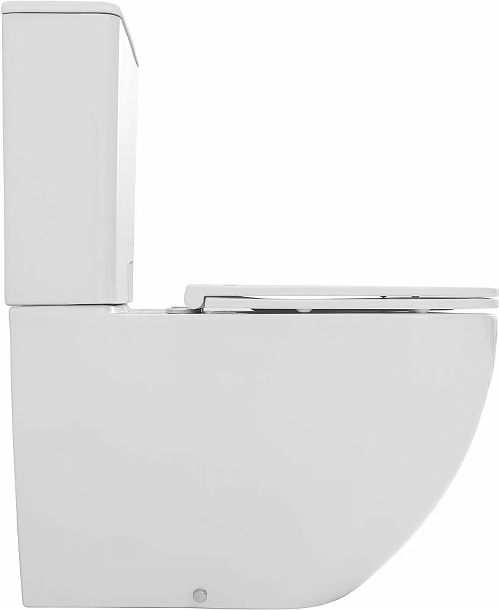 Унитаз-компакт Allen Brau Priority 3 4.31006.20 белый, безободковый, с крышкой микролифт