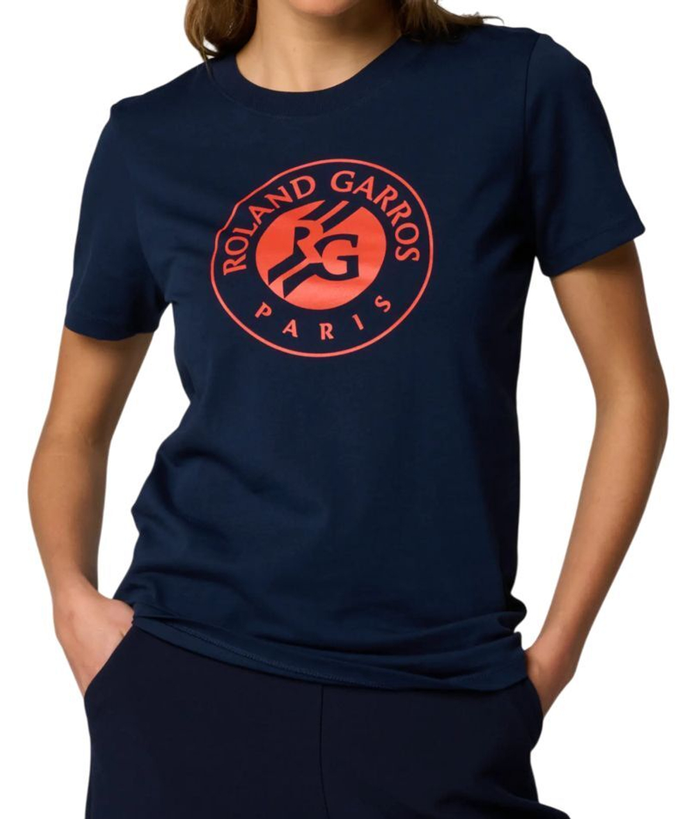 Женское поло Roland Garros Logo Tasha - navy
