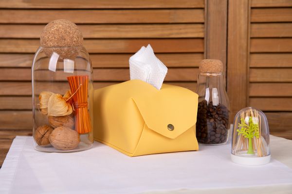 Салфетница 17х10х10 см, №02 желтый, Stilerra home PFH-042