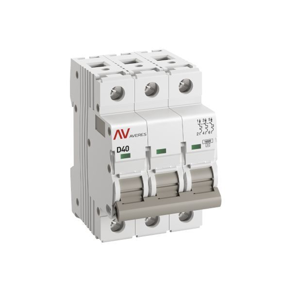 Автоматический выключатель  EKF mcb10-3-40D-av