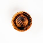 Деревянная чаша-тарелка из сибирского кедра 10 см. T182