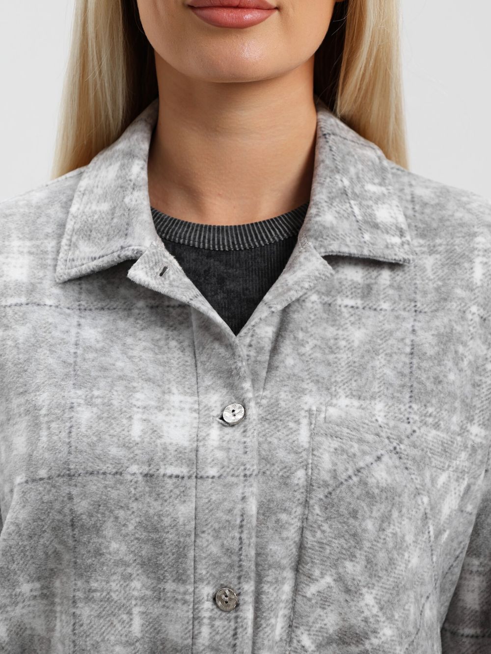 Рубашка Вселенная Виотекс СЕРЫЙ