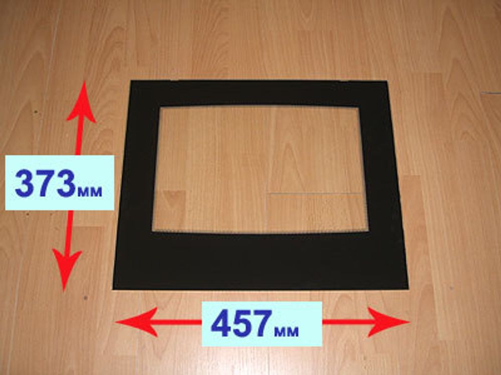 Стекло внутреннее 373x457 мм для газовой плиты Гефест ПГ 5100-02 после 1.10.2015 г.