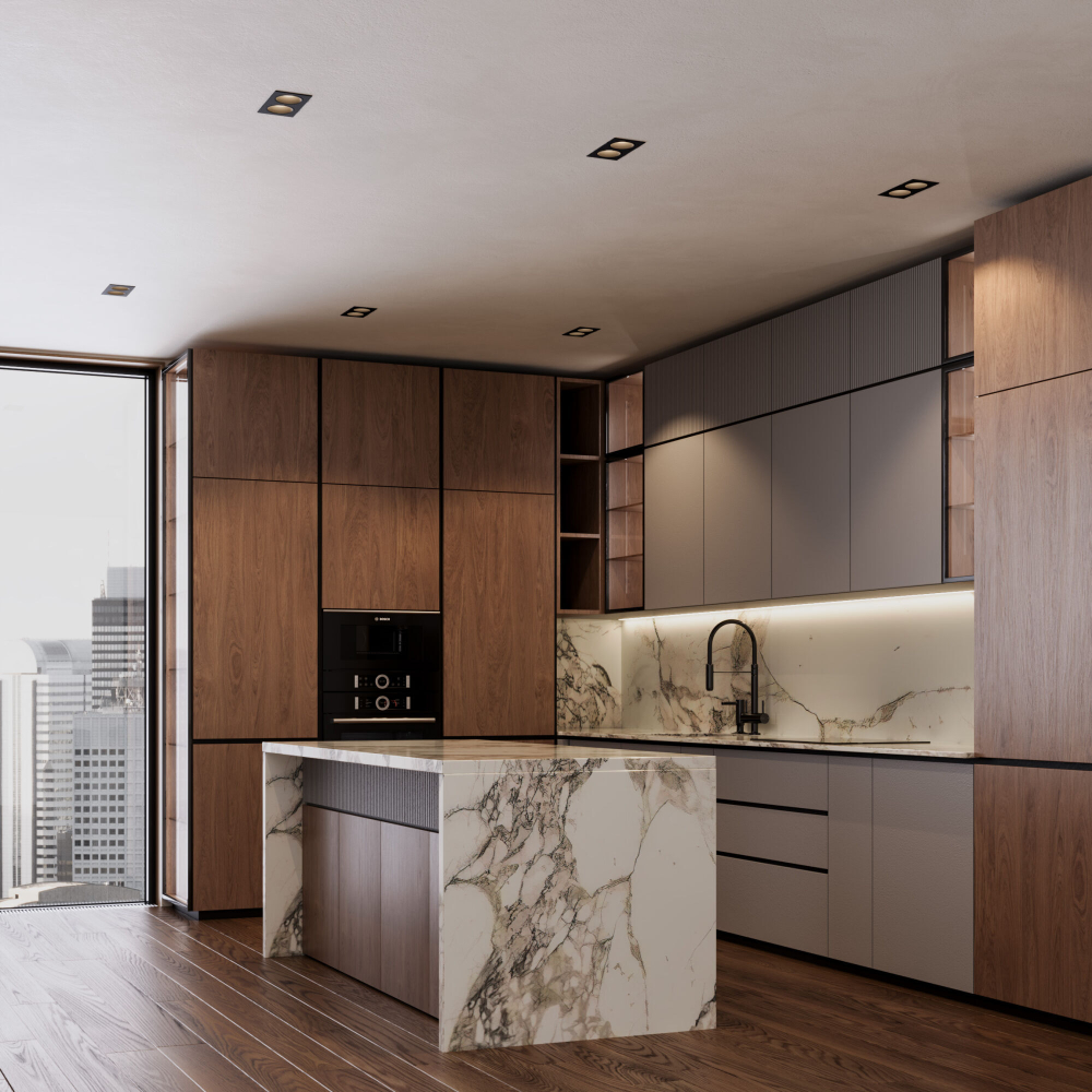 Светильник встраиваемый GU10 черный 15700/02