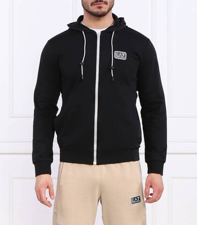 Худи EA7 - черный(3RPM25 PJ05Z)