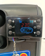 Армия 04-2 (Тёмный Камуфляж) / Переносной (4 выхода) автономный отопитель, 8 кВт, Air ТАО, (12 24 220 В (три режима)), пульт ДУ, бак 7л. (Гарантия 3 месяца)