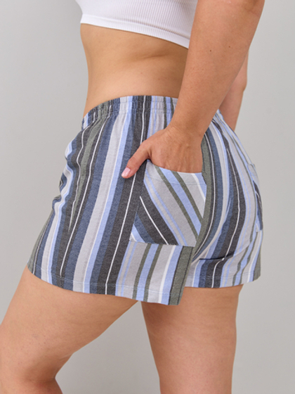 Шорты Н-141Х/разноцветная-полоса