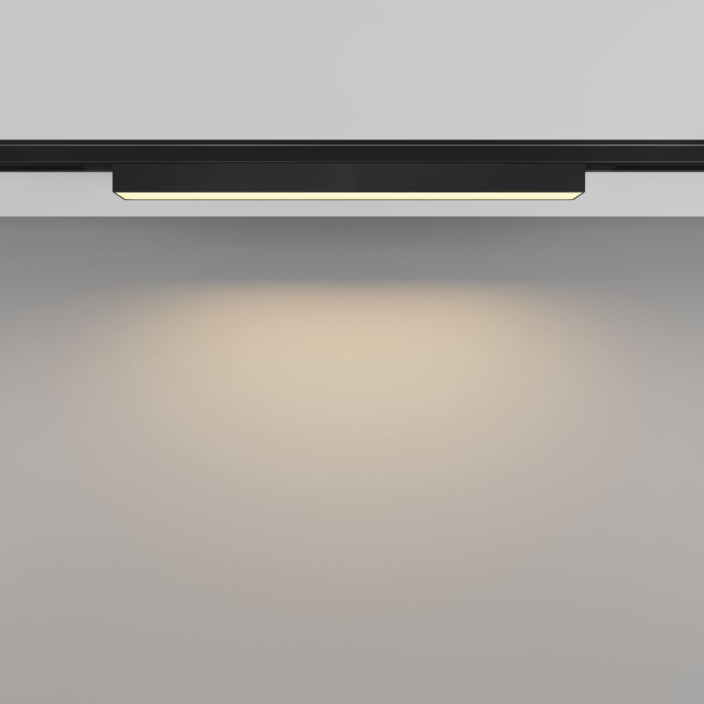 Трековый магнитный светодиодный светильник Maytoni Levity Basis TR192-1-8W2.7K-B