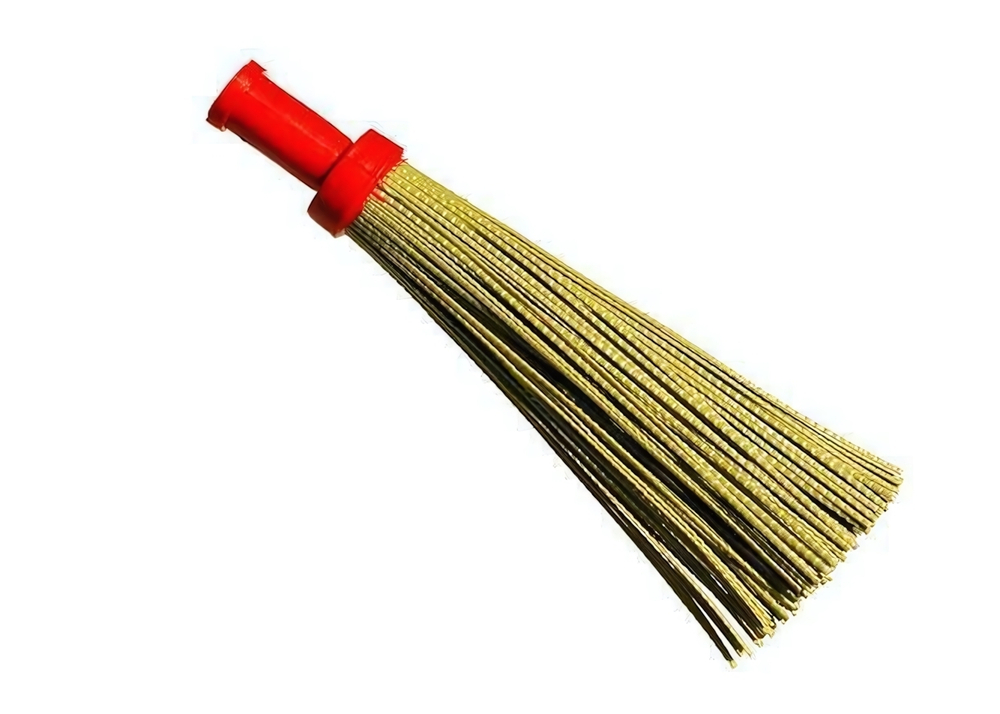 Метла №4 круглая жесткая 10*33см