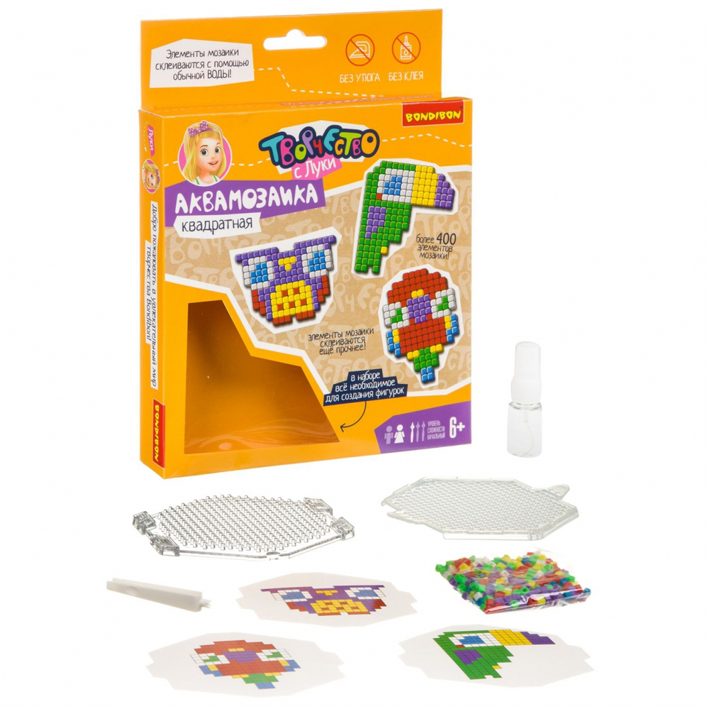 Аквамозаика квадратная птички