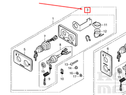 32380-ZVL-702 PANEL ASSY, KEY SWITCH