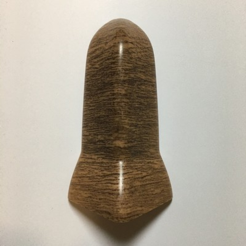 Наружный угол к плинтусу "LIDER-75" 750 Дуб сельский