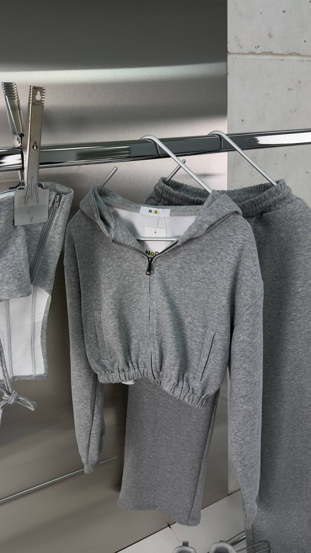 Костюм женский арт. 5911 цвет "тёмный меланж"