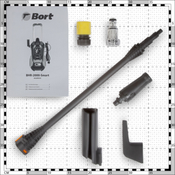 Мойка высокого давления Bort BHR-2000-Smart