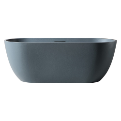 Ванна из искусственого камня ABBER Frankfurt AM9941G серая