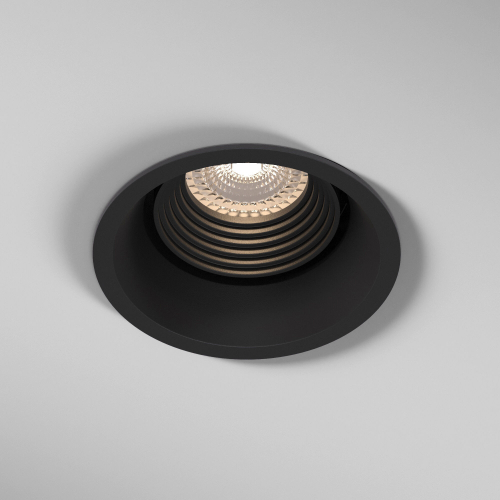 Встраиваемый светильник Elektrostandard Punto 25016/01 GU10 черный