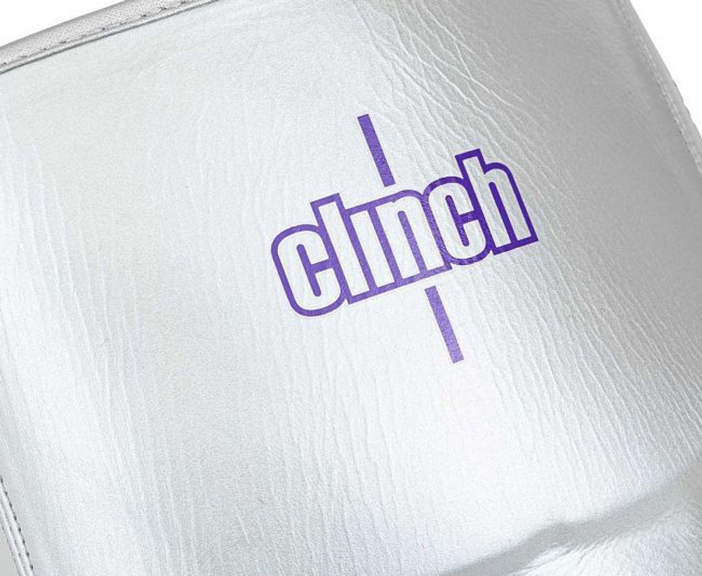 Защита паха женская Clinch Undefeated Russian Team серебристая C166RT