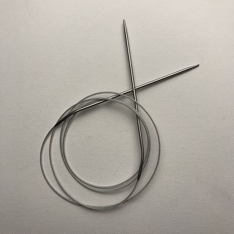 Спицы круговые Maxwell металл 2,5мм/120см арт.120-25