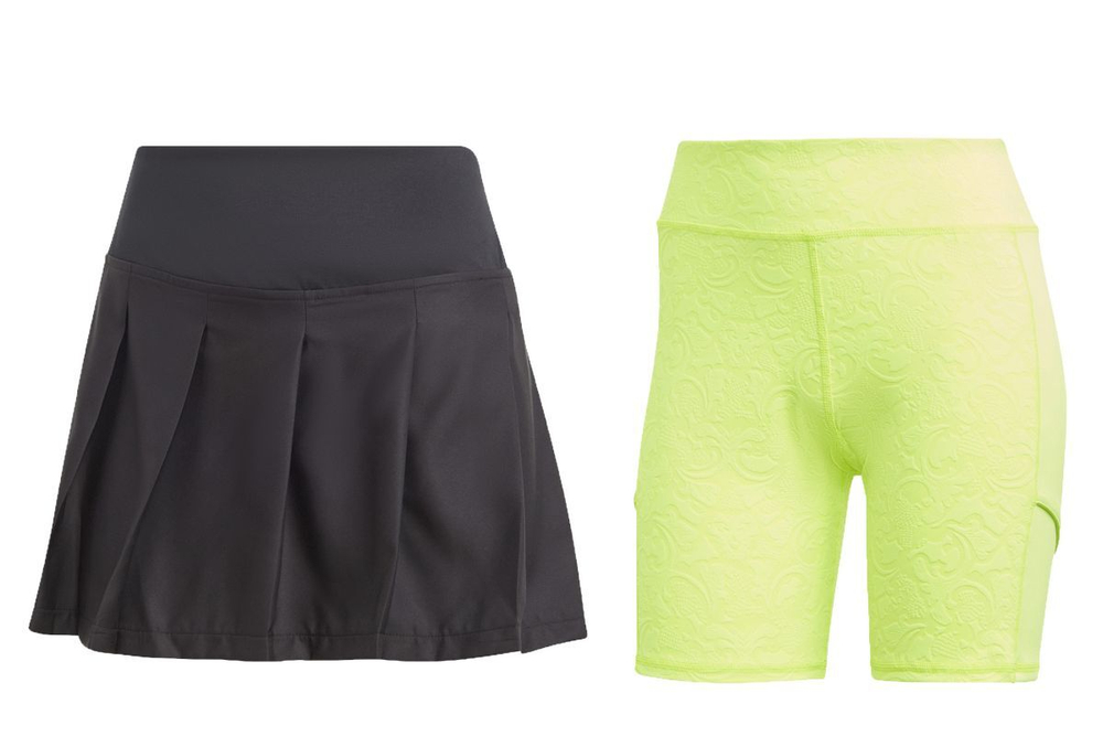 Теннисная юбка Adidas Pleat Skirt Pro - черный