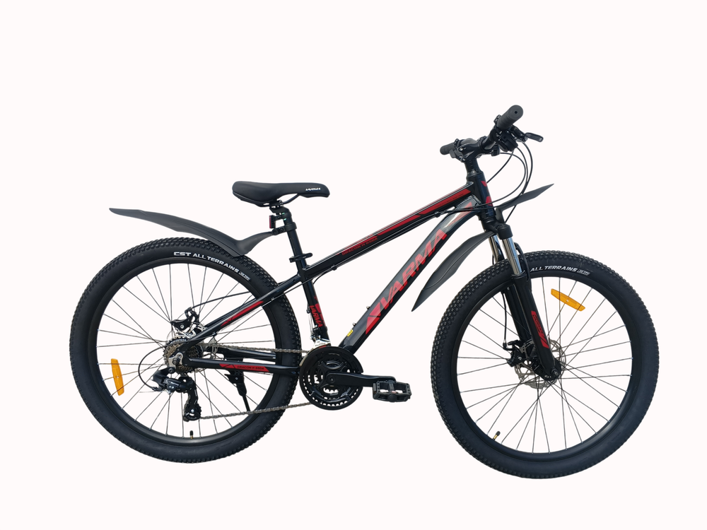 Велосипед 26" VARMA DRACON H65DA, рама 14, 21ск. черный
