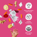 Serenity Kids, Смузи без молочных продуктов с белком, для детей от 6 месяцев, свекла и морковь, 99 г (3,5 унции)